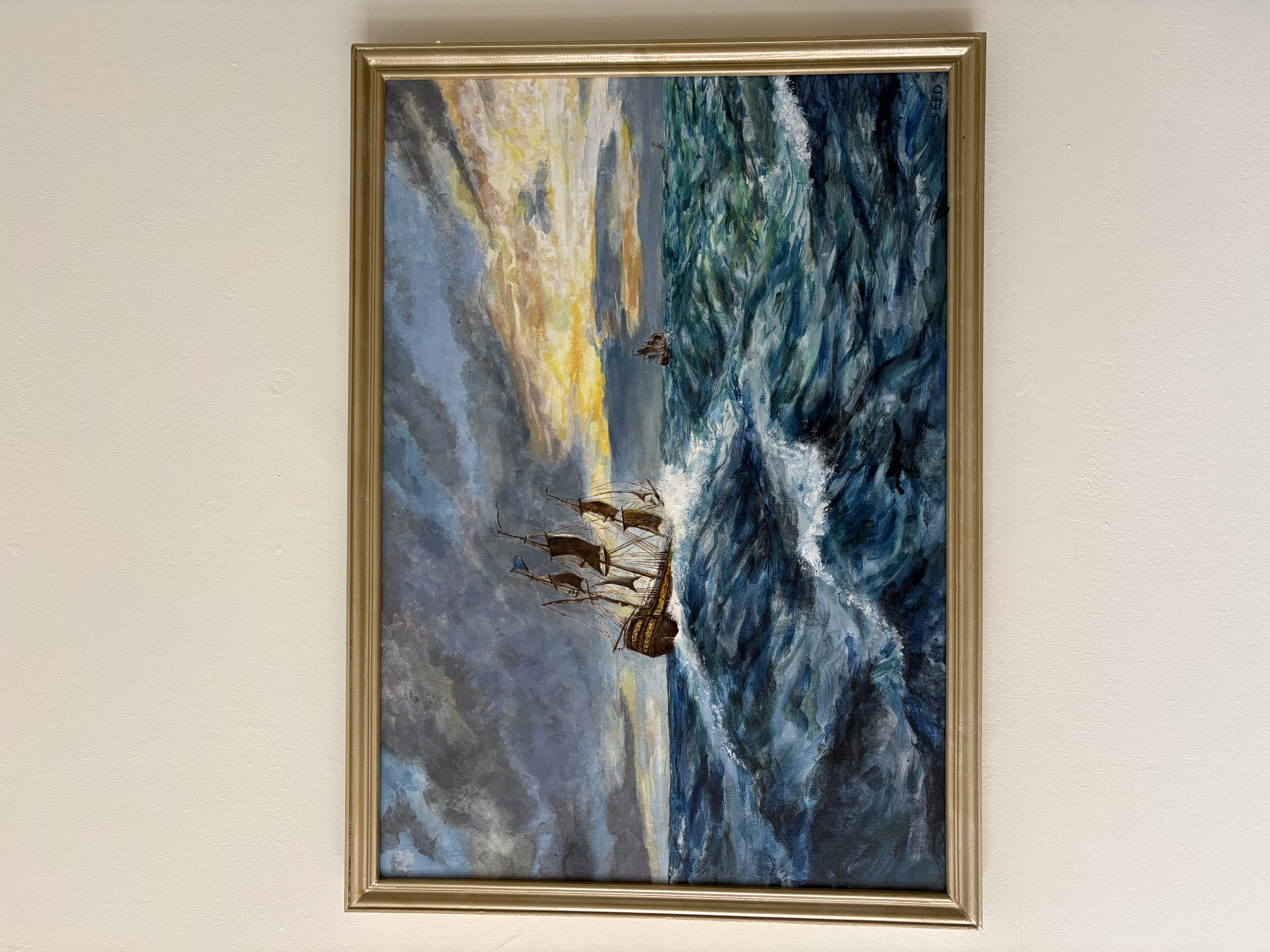 Painting by Saran Davies